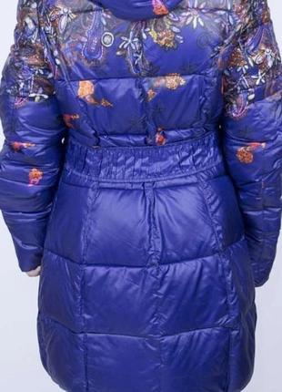 Зимняя курточка пальто с натуральным мехом2 фото