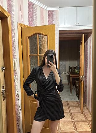 Комбінезон на запах в смужку розмір с