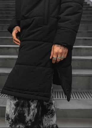 Мужская удлиненная куртка зима5 фото