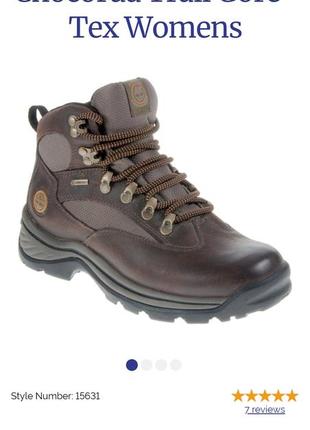 Оригинальные треккинговые timeberland chocorua trail goretex hiking boots leather, размер 38, новые коллекции1 фото