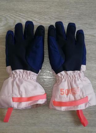 Краги перчатки wedze waterproof 5 - 7 лет4 фото