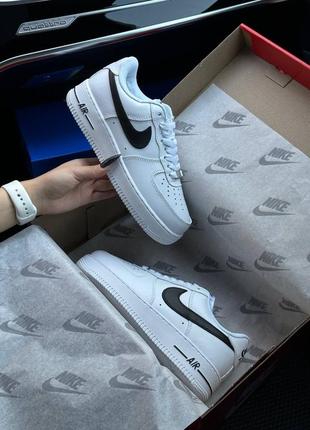 Nike air force 1 winter all white black ❄️