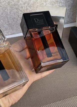 Christian dior dior homme - туалетна вода 100 мл , вода dior homme intense 100 мл4 фото