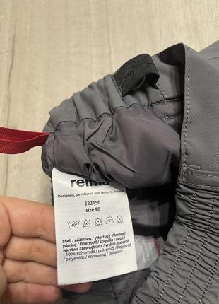 Зимние лыжные штаны reima, рост 98 см7 фото