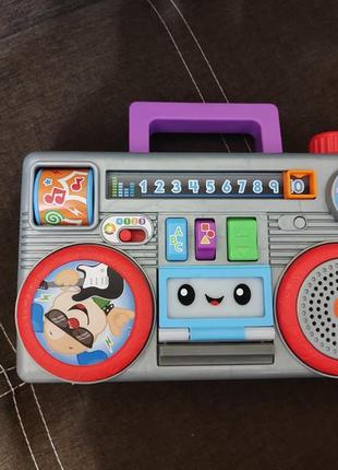 Музыкальный магнитофон fisher-price анг.мовою