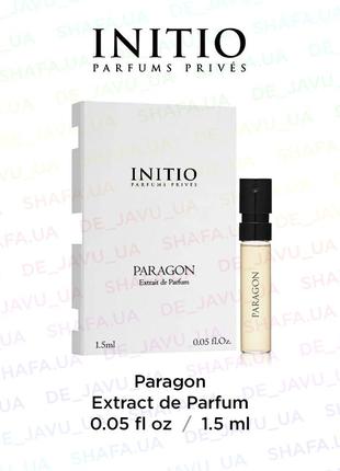 Унисекс парфюм initio parfums prives аромат paragon духи древесные пряные extract de parfum