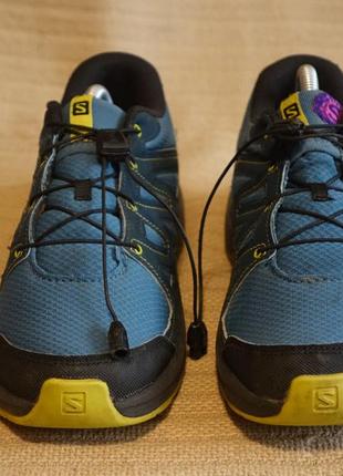 Дитячі низькопрофільні кросівки salomon ili pika blue/reflecting франценція 37 р.