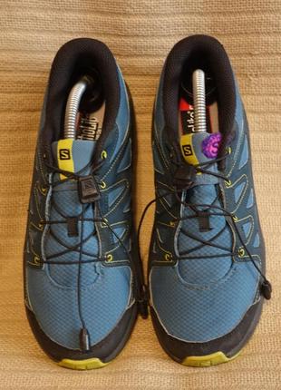 Дитячі низькопрофільні кросівки salomon ili pika blue/reflecting франценція 37 р.