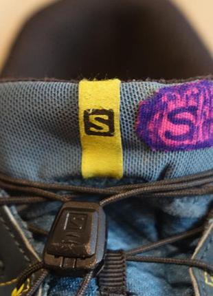 Дитячі низькопрофільні кросівки salomon ili pika blue/reflecting франценція 37 р.