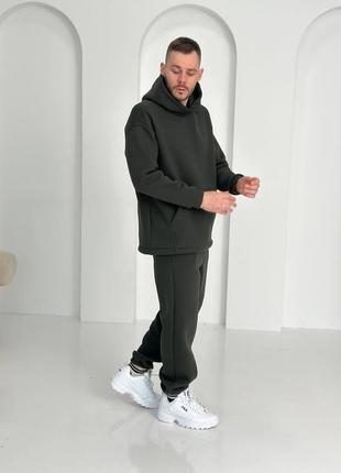 Мужской спортивный костюм на флисе