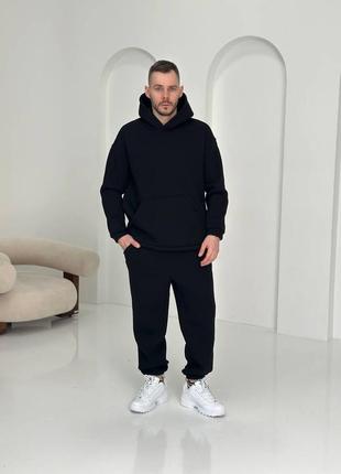 Мужской спортивный костюм на флисе
