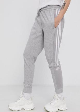 Женские спортивные брюки adidas на флисе xs-s/34-36/6-8 оригинал1 фото