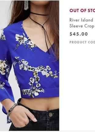 Распродажа топ river island блуза asos кофта с завязкой сзади5 фото