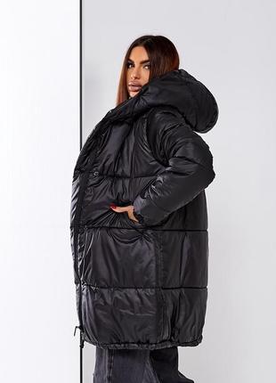 Женский зимний пуховик куртка-пальто до -30⁰☃️❄️4 фото