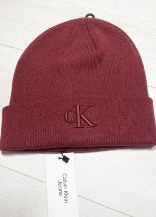 Шапка calvin klein.ck. оригинал