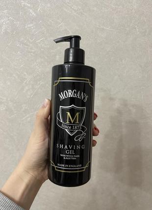 Гель для бритья morgan's 500мл shaving gel