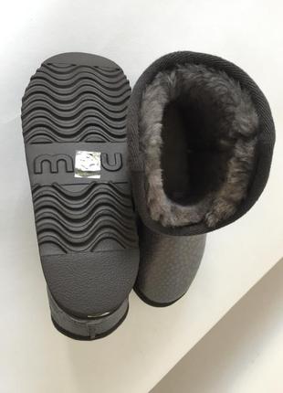 Полусапоги mou (оригинал) - самая комфортная обувь для нашей зимы!3 фото
