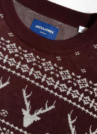 Пуловер jack & jones унисекс свитер новогодний рождественский2 фото