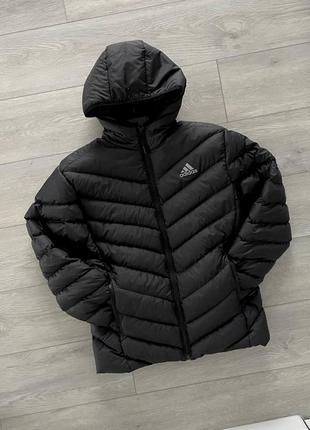 Мужская зимняя куртка adidas sp black.2 фото