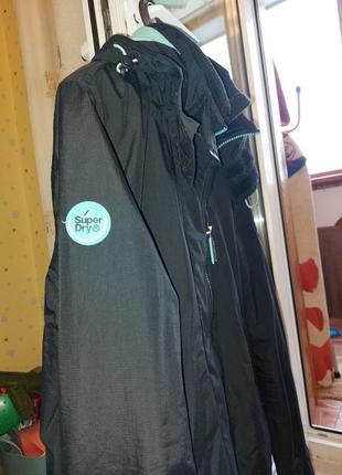 Спортивна курточка зимова термокуртка syperdry2 фото