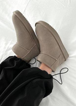 Угги угги угги угги ugg ultra mini sand suede 🤍