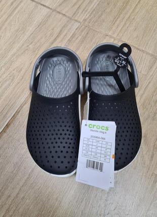 Детские crocs literide clog, 100% оригинал10 фото