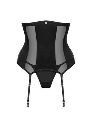 Chic amoria corset obsessive  чорний корсет під груди без чашок