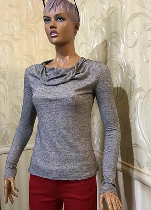 Тонкий светрик - сумішева шерсть, massimo dutti, розмір s/м