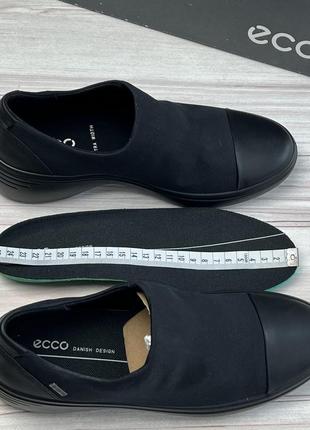 Ecco gore-tex оригинальные стильные непромокаемые кроссовки7 фото