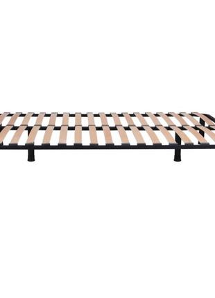 Каркас ліжка з ламелями 1600х2000 з ніжками (6 шт)