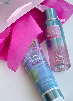 Лосьон victoria's secret velvet petals splash