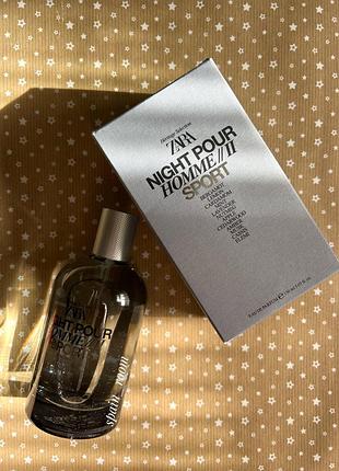 Чоловічі парфуми zara night pour homme || sport4 фото