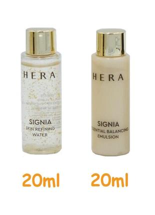 Омолаживающая эмульсия hera signia essential balancing emulsion, 20 мл2 фото