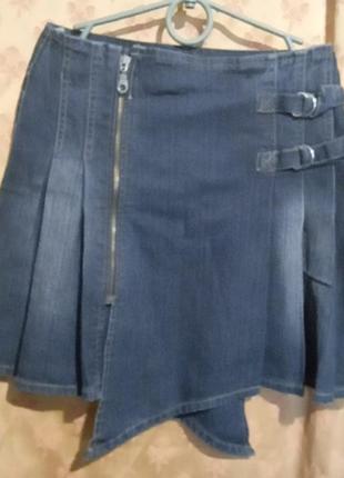 Джинсовая юбка
