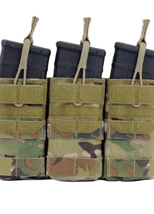 Подсумки для магазинов agilite ag3 5.56 triple mag pouch