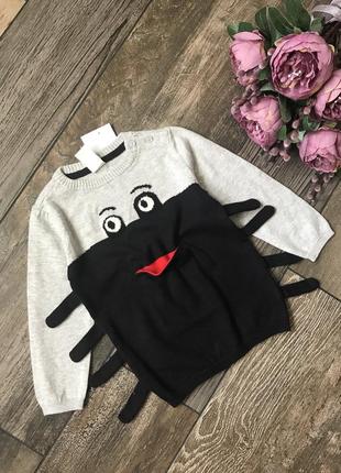 Свитерочек кофта реглан 9-12мес h&m