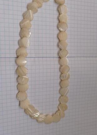 Намисто. ожерелье. кольє. перламутр, срібло, баламути.