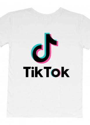 Футболка push it с принтом "tik tok"