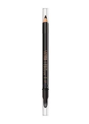 Lambre суперстойкий карандаш для глаз  deep colour eyeliner №27 темно-серый со спонжем 1,08 г
