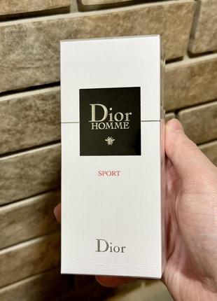 Dior homme sport 2022 edt, объем 125ml, культовый мужской аромат
