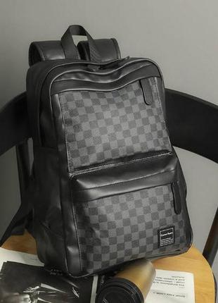 Модный мужской городской рюкзак, повседневный вместительный рюкзак на плече для мужчин качественный4 фото