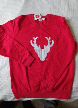 Свитшот с оленем