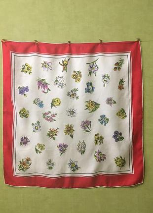 Хустка шовк альпійський луг