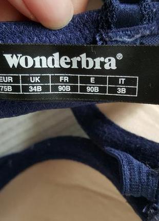 Кружевной бюст с плотной чашкой wonderbra9 фото