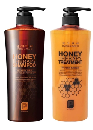Набір для догляду за волоссям медова терапія daeng gi meo ri professional honey therapy shampoo1 фото