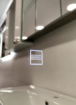 Дзеркало dusel led de-m3051 100смх75см сенсорне включення+підігрів2 фото