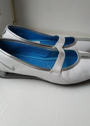 Новые кожаные туфли мокасины nike 40р. (26 см.)3 фото