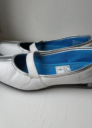 Новые кожаные туфли мокасины nike 40р. (26 см.)1 фото