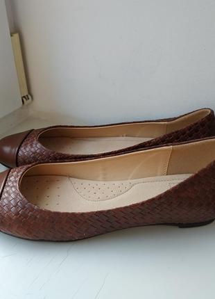 Новые туфли, балетки cotton 41р англия
