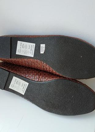 Новые туфли, балетки cotton 41р англия10 фото